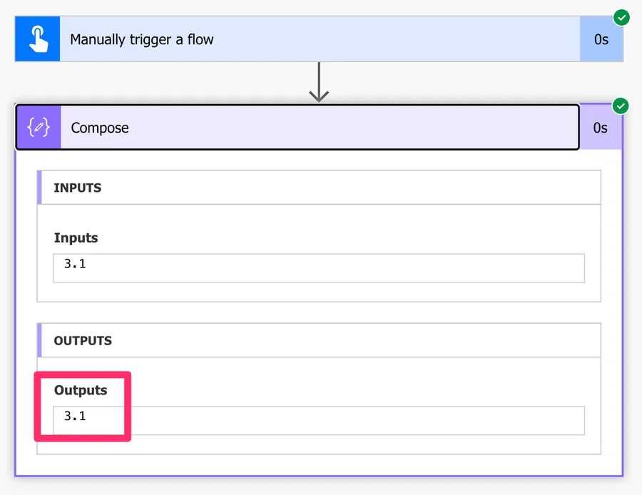 Power Automate how to round a number naturally with decimal places