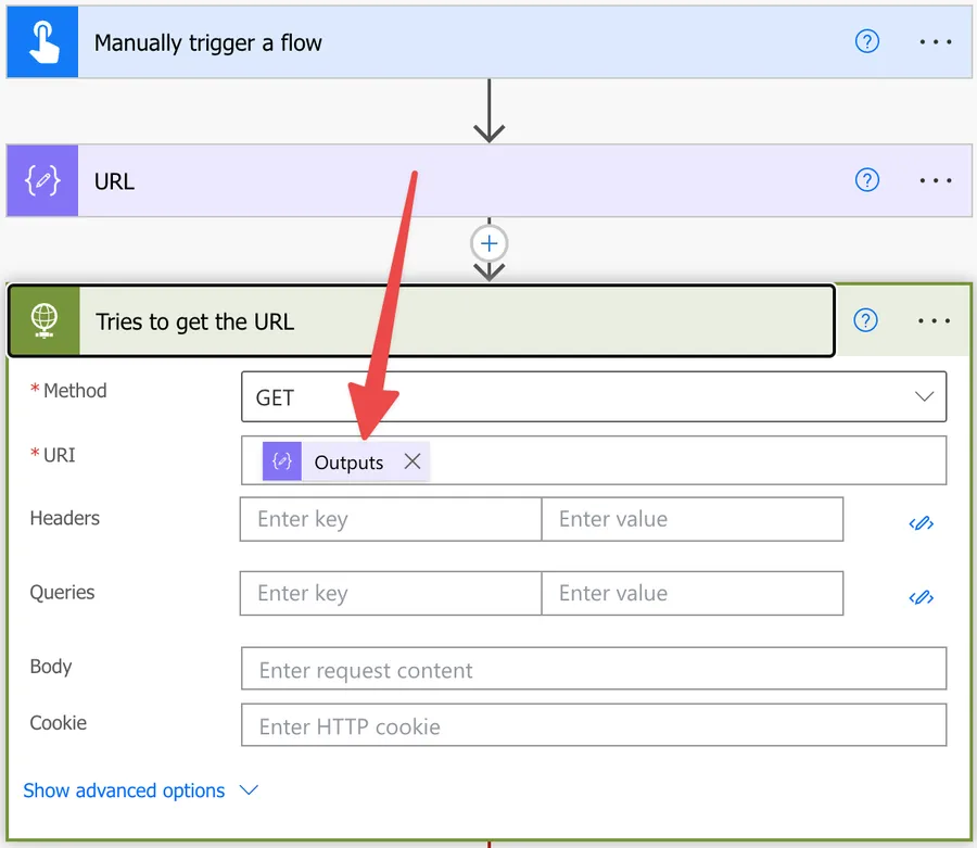Simulate the problem of trying to download a file using a safe link.