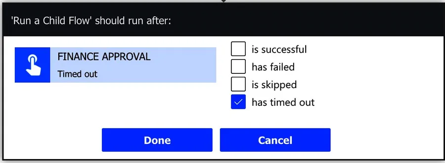 Deal with timeouts in Power Automate for long-running Flows.